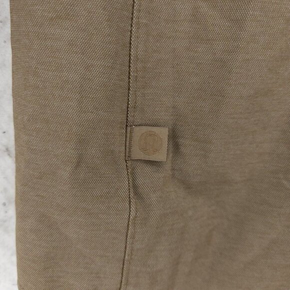 NWOT LULULEMON Commission LS Oxford Shirt ALSC/WHT Allspice SMALL MEDIUM - Picture 5 of 7